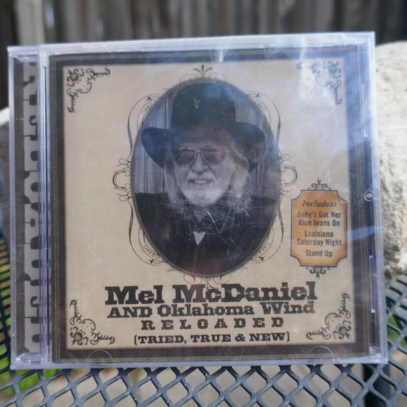 Mel McDaniel: Reloaded Tried, True & New Sealed OOP CD disc hit 80s country